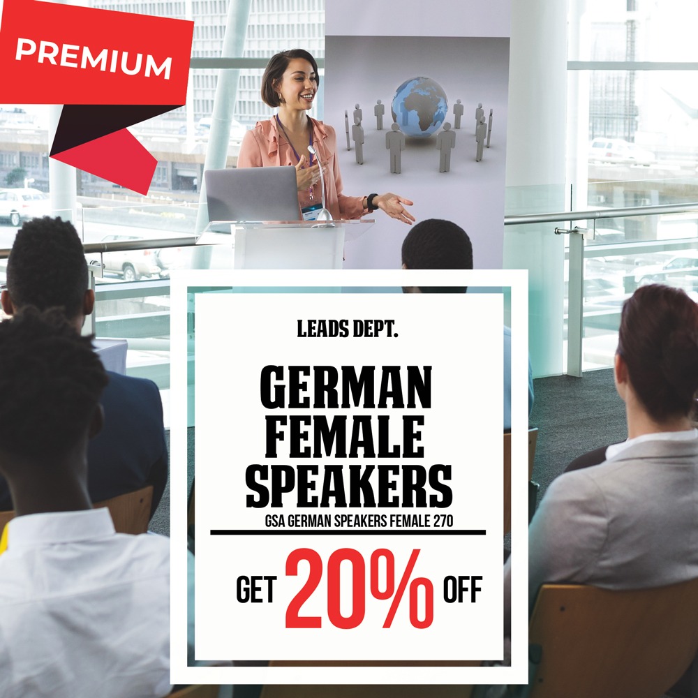 Top 270 German Female Speakers